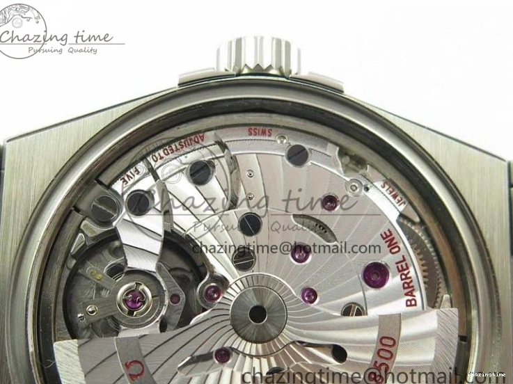 0323 SunProtective Constellation 38mm SS VSF 1:1 Best Edition Blue Textured Dial on SS Bracelet A8500 Super Clone 7917